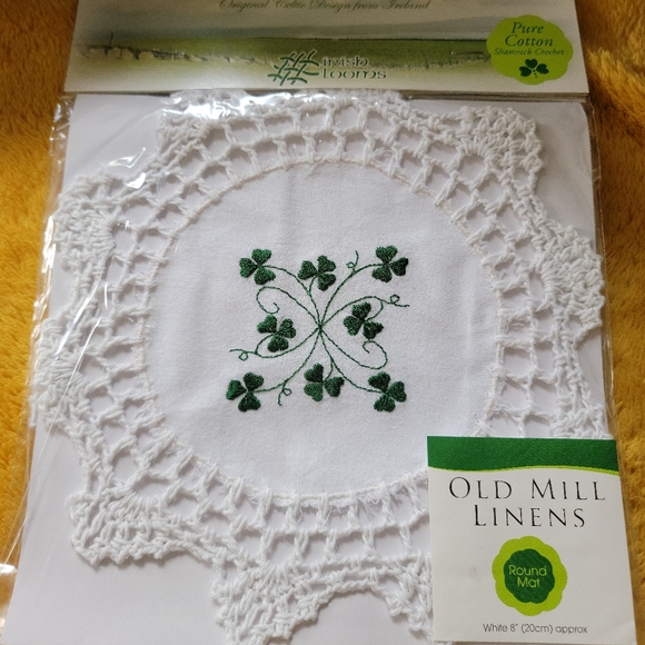 My Ireland Box Other - Irish Gift Pack - linens, wood bud vase, Irish cottage print